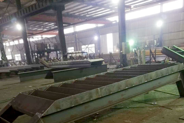 上海鋼結構工廠加工實景