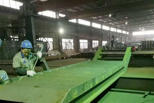 上海鋼結構加工半成品